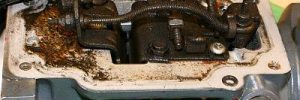 Old bio-diesel, fuel system not flushed and cleaned enough