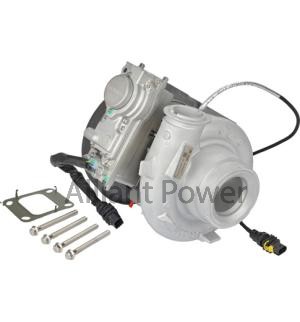 Holset HE500VG Turbo, PACCAR MX13 2134455 EPA13 Rebuilt Holset turbocharger, comes with actuator and installation gaskets.