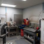 Disassembly and Clean Up Area Oregon Fuel Injection Disassembly and Clean Up Room